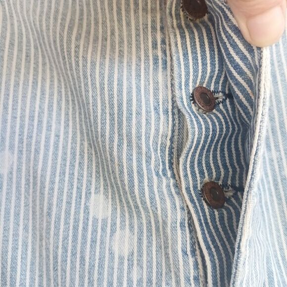 Vintage denim work pants distressed - Picture 9 of 14